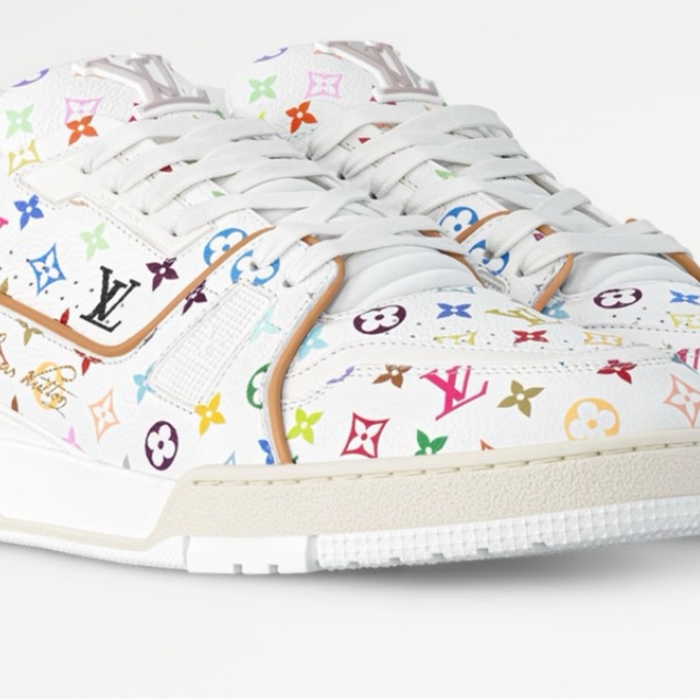Louis Vuitton Trainer Murakami Multi-color monogram sneakers - Picture 3 of 4